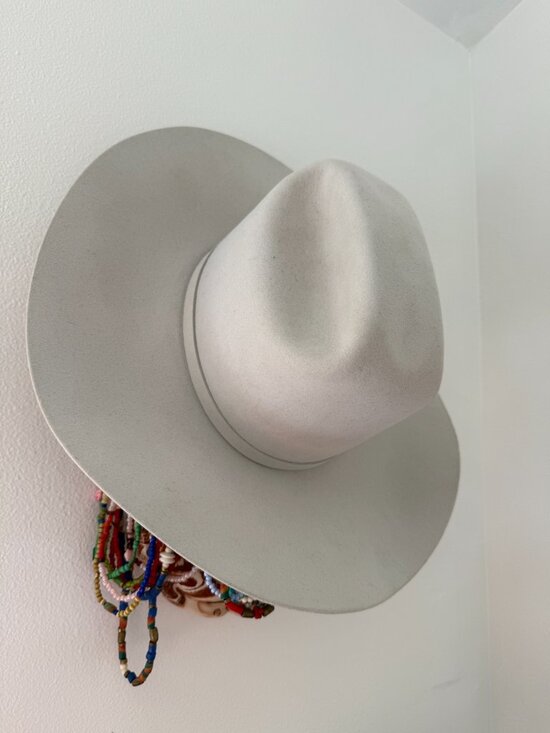 Bailey Texas 5X Beaver Cowboy Hat Size 6 3/4 Silver Buckle 5923 main image 7